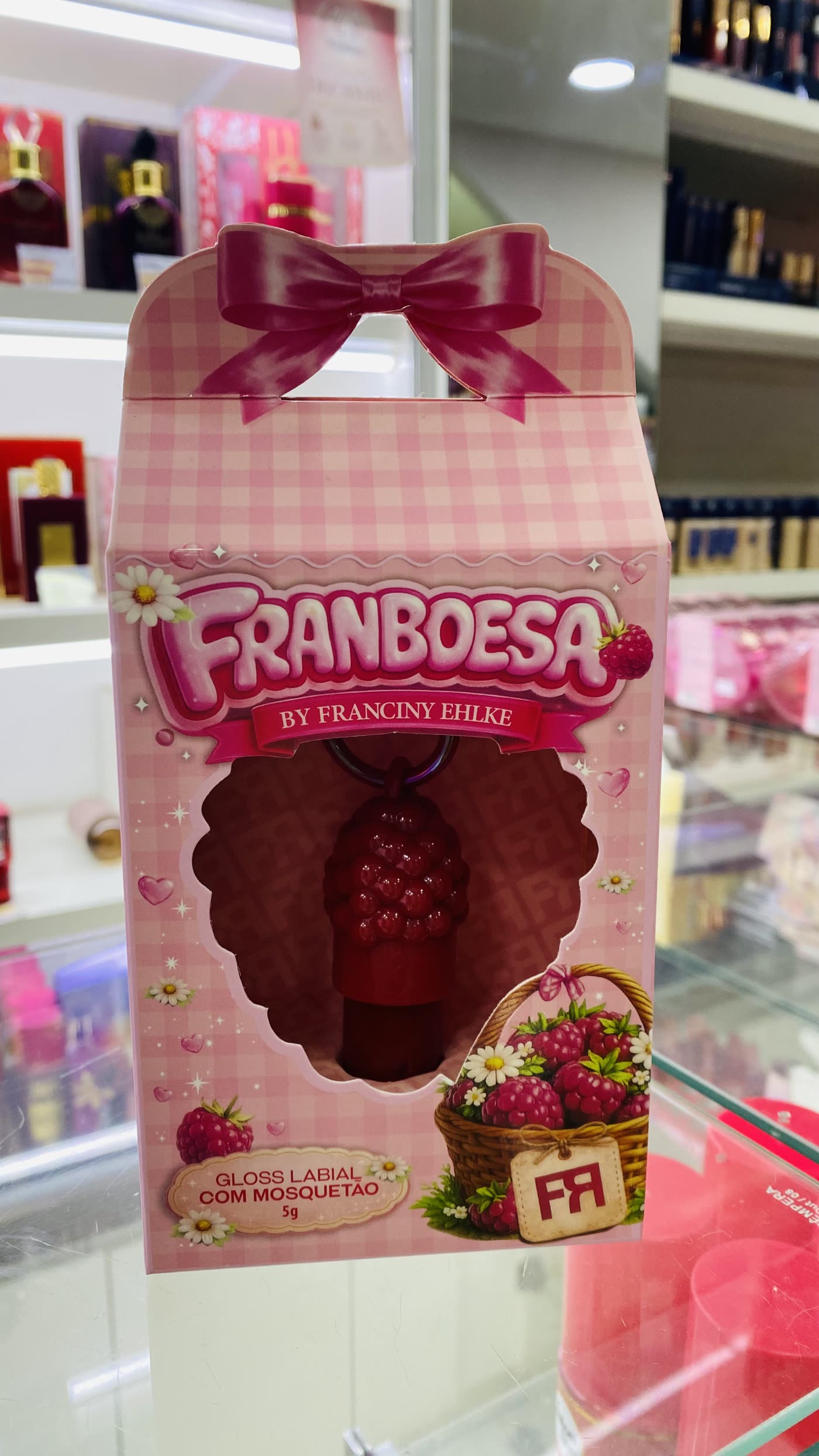 Gloss Franciny Ehlke Framboesa
