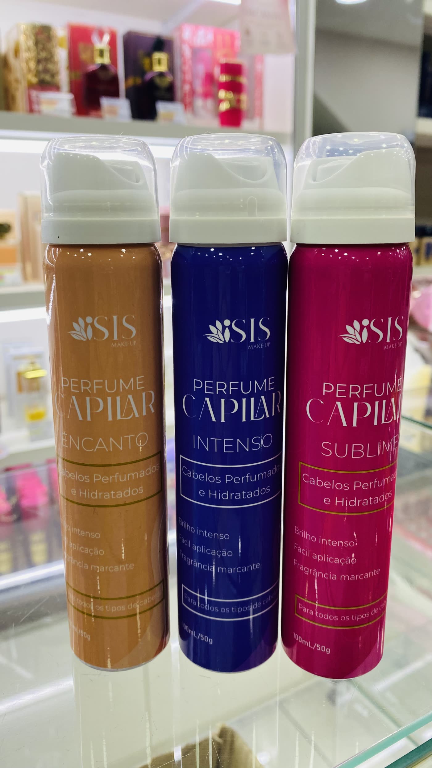 Perfume capilar Isis Makeup 50ml